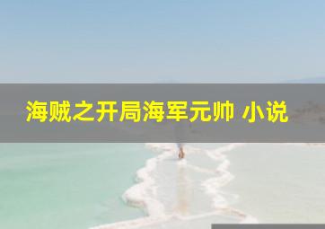 海贼之开局海军元帅 小说